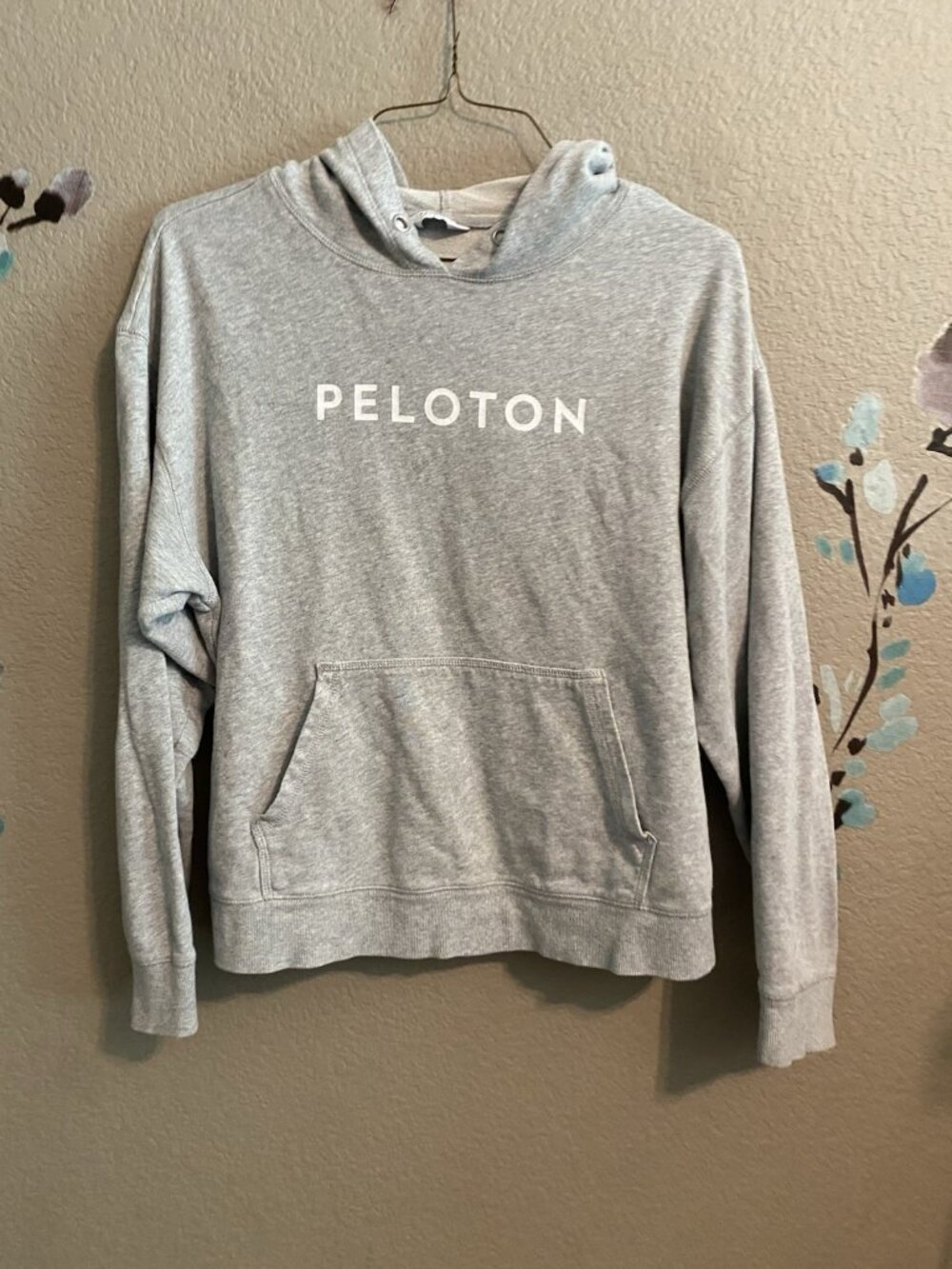 Women’s Peloton Grey Hoodie Sweatshirt L